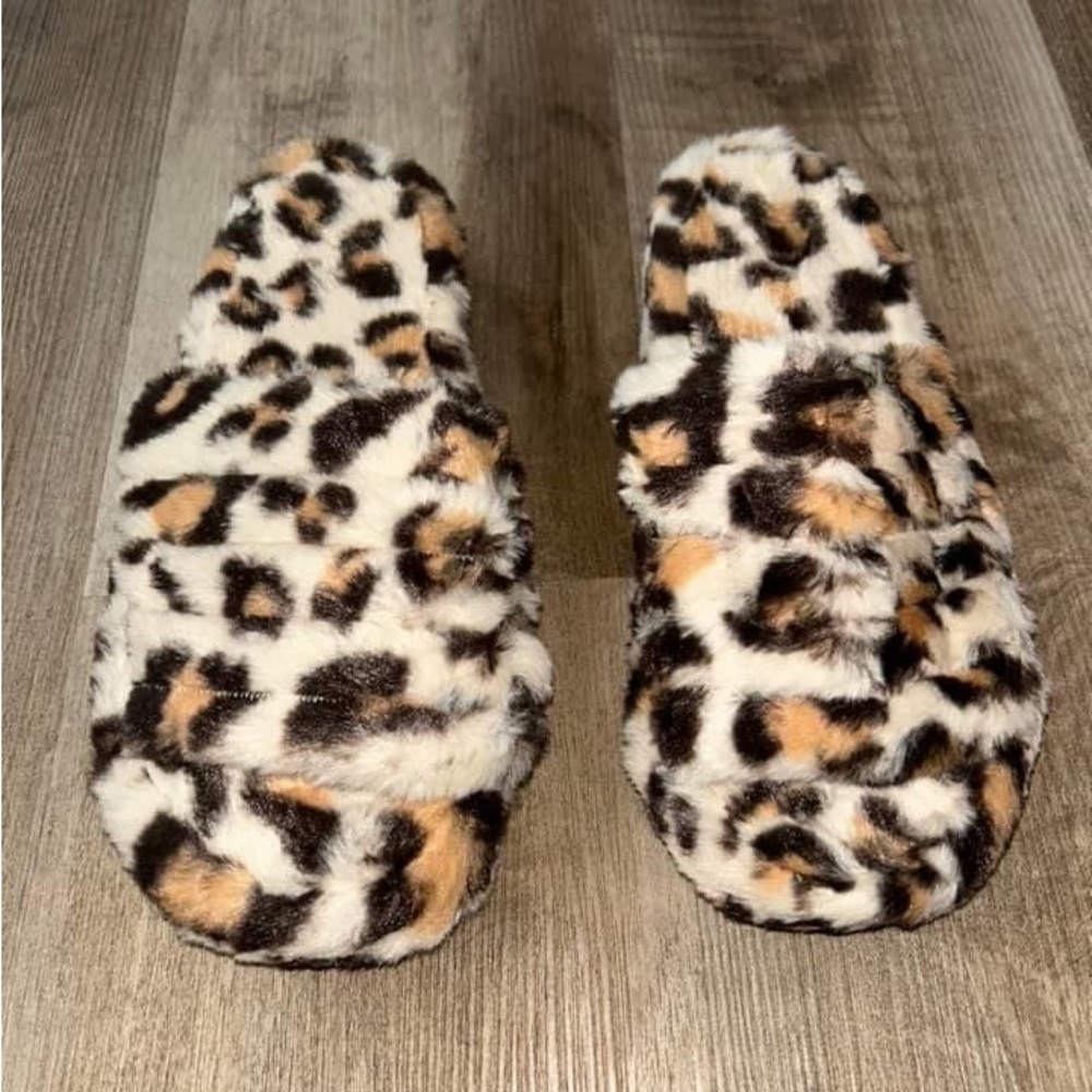 Cheetah Slippers